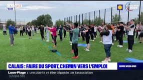 Calais: faire du sport, un chemin vers l'emploi