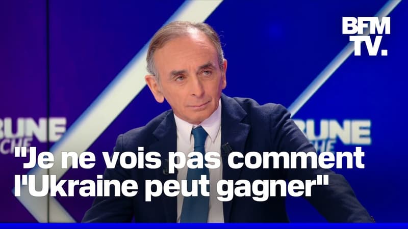 Guerre en Ukraine, Algérie, 2027... L'interview d'Éric Zemmour en intégralité