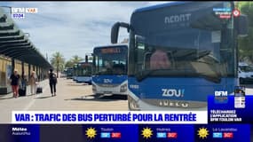 Var: trafic des bus perturbé sur plusieurs lignes en ce jeudi de rentrée scolaire