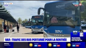 Var: trafic des bus perturbé sur plusieurs lignes en ce jeudi de rentrée scolaire