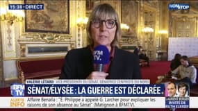 Sénat/Élysée: la vice-présidente du Sénat Valérie Létard assure que "le bureau est dans son rôle"