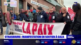 Strasbourg: une manifestation en soutien à Gaza