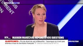Affaire Benoît Jacquot: Marion Maréchal estime que "c'est une bonne chose quand les femmes osent aller porter plainte" mais insiste sur "la présomption d'innocence" 