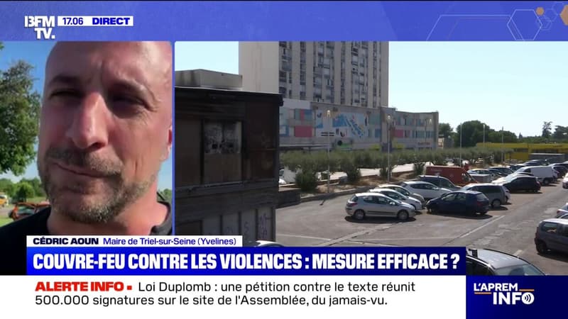Couvre-feu pour les mineurs: pour le maire de Triel-sur-Seine qui a instauré cette mesure, 