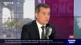 "Ensauvagement" de la France: Gérald Darmanin s'explique face à Jean-Jacques Bourdin sur RMC