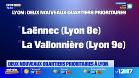 Lyon: deux nouveaux quartiers classés prioritaires