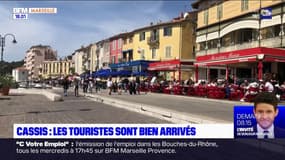 Bouches-du-Rhône: les touristes déjà bien présents à Cassis