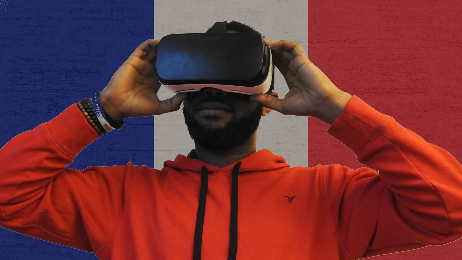 Immersive Inhalte mit Metaverse VR-Headset: Frankreich im Hinterhalt