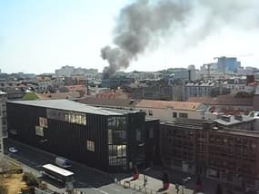 Incendie à Clichy-la-Garenne - Témoins BFMTV