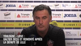 Toulouse – Losc (2-1) : Galtier déçu et remonté après la défaite de Lille
