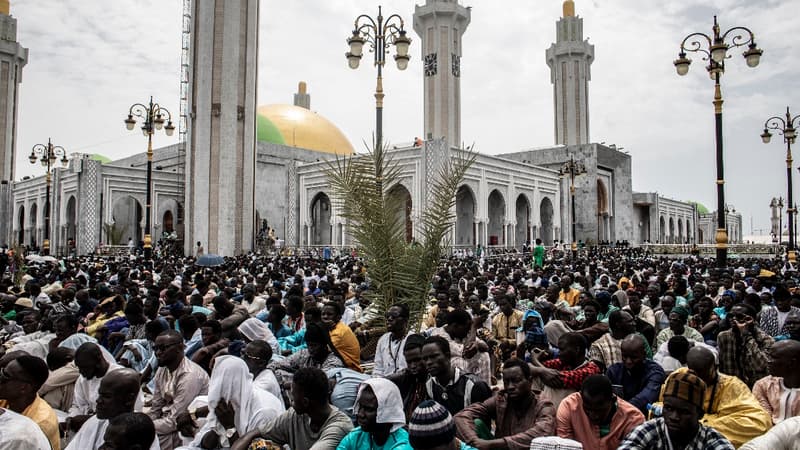 La nouvelle grande mosquée de Dakar