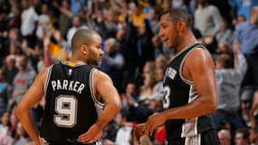 Tony Parker et Boris Diaw
