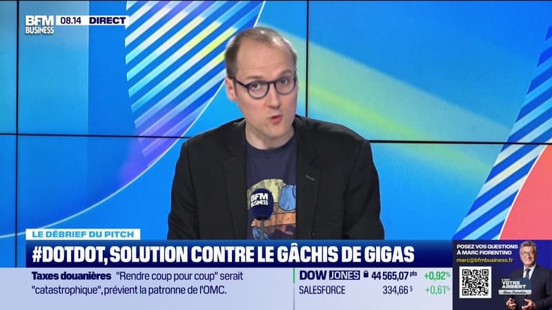 Le débrief du Pitch : #dotdot, solution contre le gâchis de gigas, par Anthony Morel - 24/01