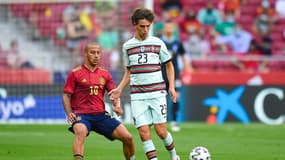 Joao Felix avec le Portugal contre l'Espagne