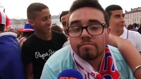 Football / A Lyon, les supporters frustrés par la défaite des Bleus - 04/07
