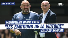Montpellier 41-26 LOU: Collazo retrouve enfin "les émotions de la victoires"