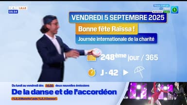 Danse du soleil et idées sorties - La météo de Colas du vendredi 5 septembre 2025