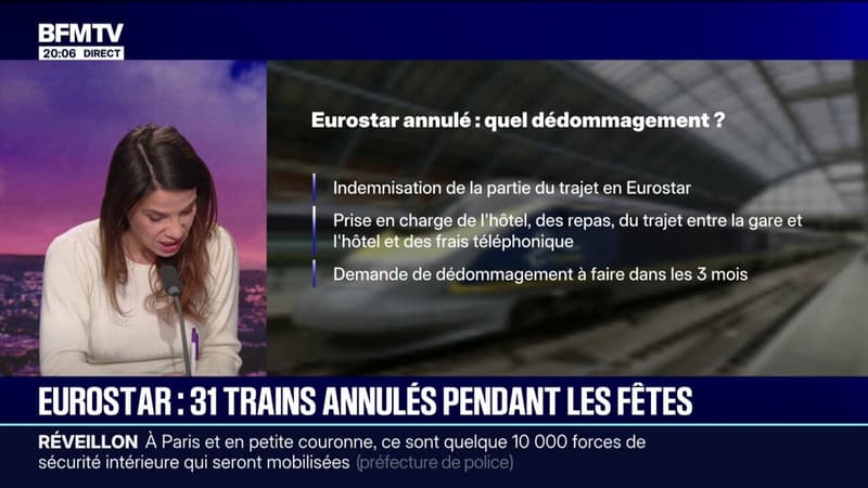 Eurostar annulé: quel dédommagement?