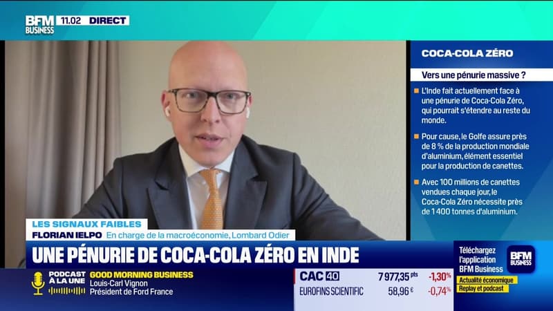 Les signaux faibles - Une pénurie de Coca-Cola Zéro en Inde - 15/05