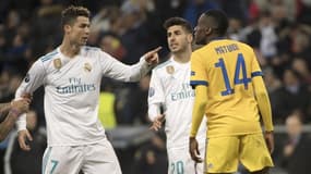 Blaise Matuidi et Cristiano Ronaldo lors de Real Madrid-Juventus