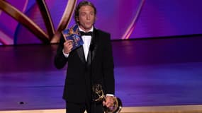 Jeremy Allen White sur la scène des Emmy Awards 2024, le 15 septembre