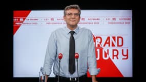 Arnaud Montebourg, invité dimanche 7 novembre 2021 du Grand Jury de RTL, Le Figaro et LCI.