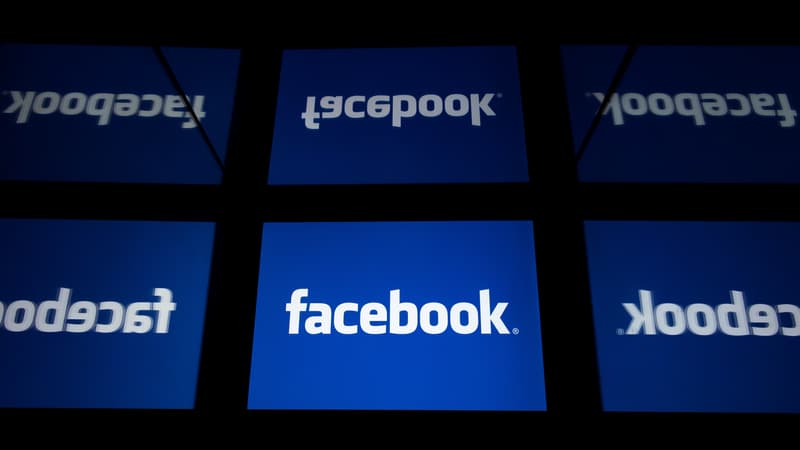 Le logo de Facebook.