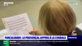 Alpes-de-Haute-Provence: à Forcalquier, le provençal s'apprend à la chorale