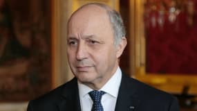 Laurent Fabius au Quai d'Orsay, le 19 février 2014.