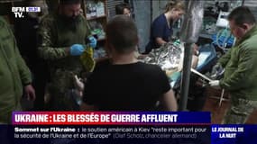 "Ça ne s'arrange pas": La difficile prise en charge des blessés de la ligne de front en Ukraine