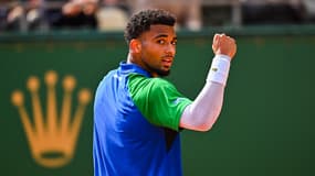 Le Français Arthur Fils lors du Masters 1000 de Monte-Carlo en avril 2025