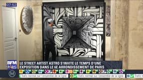 Le street artist Astro expose en solo à la galerie Loft du 34 jusqu'au 19 mars