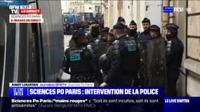 Mouvement propalestinien: une intervention de police en cours à Sciences Po Paris 