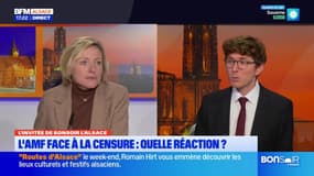 Censure: Murielle Fabre confie "l'inquiétude" des maires pour "concevoir les budgets"