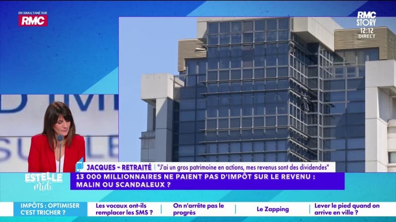 13 000 millionnaires ne paient pas l'impôt sur le revenu : "Je ne suis pas un privilégié", se défend Jacques