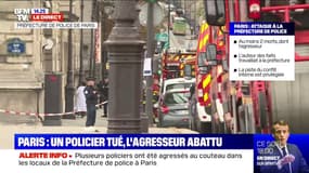 Attaque à la préfecture de police de Paris: au moins 2 morts, dont l'agresseur