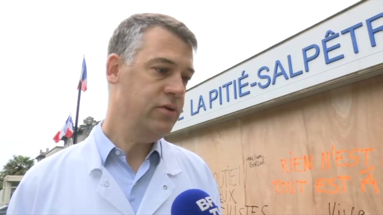 1er-mai: un médecin de la Pitié-Salpêtrière raconte comment \