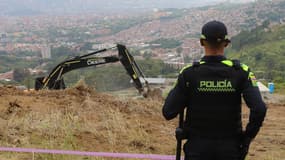 Un officier de police dans le département d'Antioquia, Colombie, le 26 juillet 2024. (photo d'illustration)
