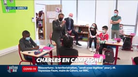 Charles en campagne : Macron a évoqué un possible éventuel calendrier de réouvertures - 27/04
