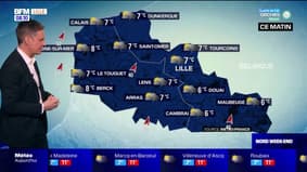 Météo Nord-Pas-de-Calais : vent et pluie ce dimanche, jusqu'à 10°C à Calais et 11°C à Lille