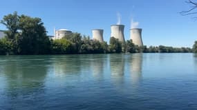 Image d'illustration - La centrale nucléaire du Bugey dans le Rhône.