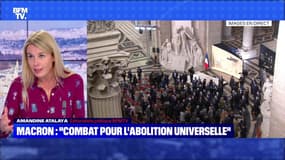 Macron: "Combat pour l'abolition universelle" - 09/10