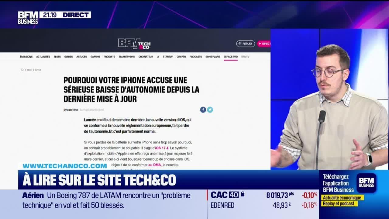 Lire Sur Le Site Tech Co Pourquoi Votre Iphone Accuse Une S Rieuse