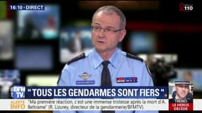 Le directeur de la Gendarmerie nationale Richard Lizurey appelle à "continuer le combat" d'Arnaud Beltrame