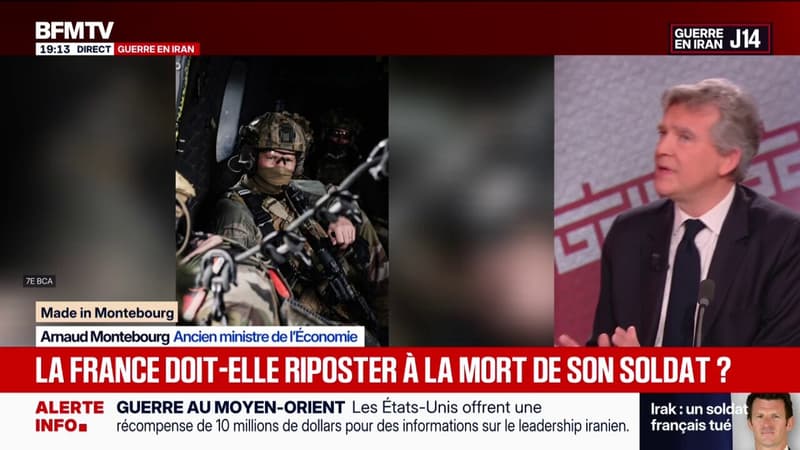 MADE IN MONTEBOURG - Mort de l'adjudant-chef Arnaud Frion: "La France a une stratégie qui est diplomatique", explique Arnaud Montebourg, ancien ministre de l'Économie