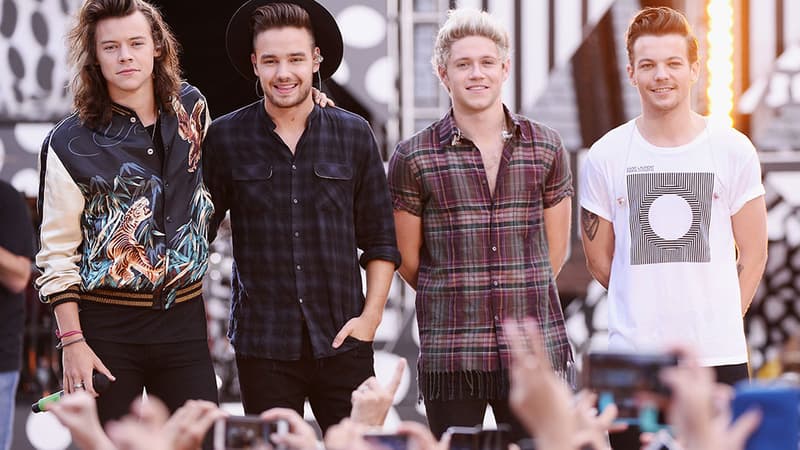 Les One Direction, en concert à New York, en août 2015.
