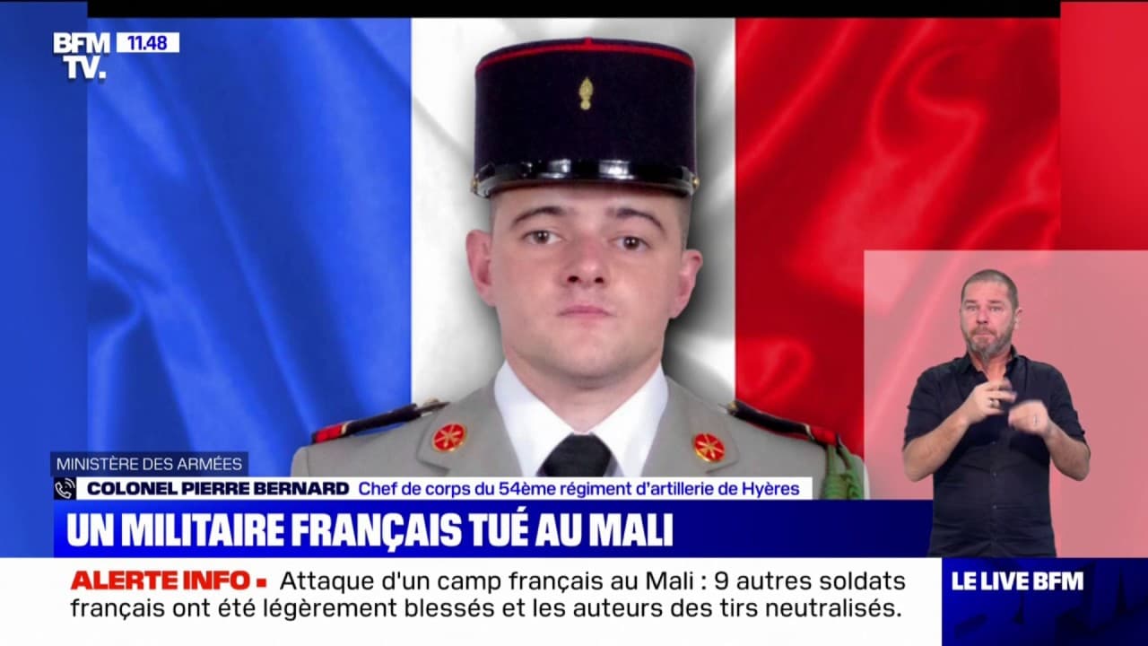 « l’émotion est très forte » au sein du 54e régiment d’artillerie de Hyères « l’émotion est très forte » au sein du 54e régiment d’artillerie de Hyères