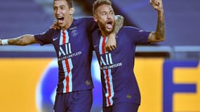 Angel Di Maria et Neymar
