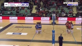 Ligue A de volley: les Parisiennes mènent 2 set à 1 à Mulhouse