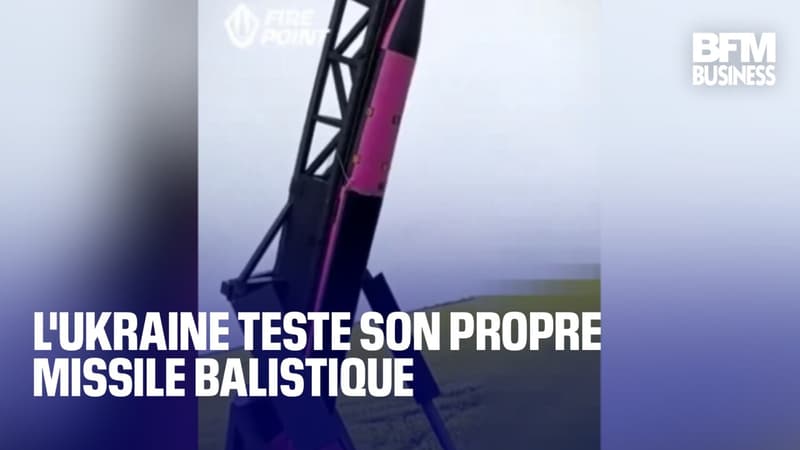 L'Ukraine teste son propre missile balistique